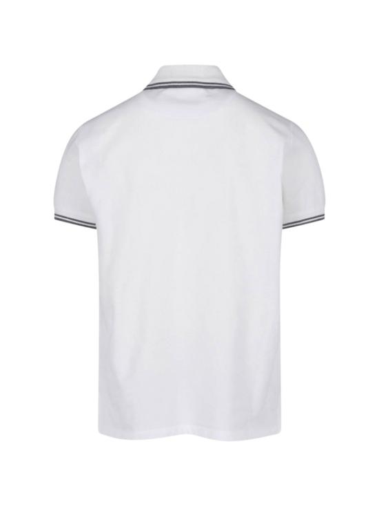 26FW 비비안웨스트우드 스크리블 체크 코튼 반팔 폴로 셔츠 2H01000Y J00AUA401 White - VIVIENNE WESTWOOD