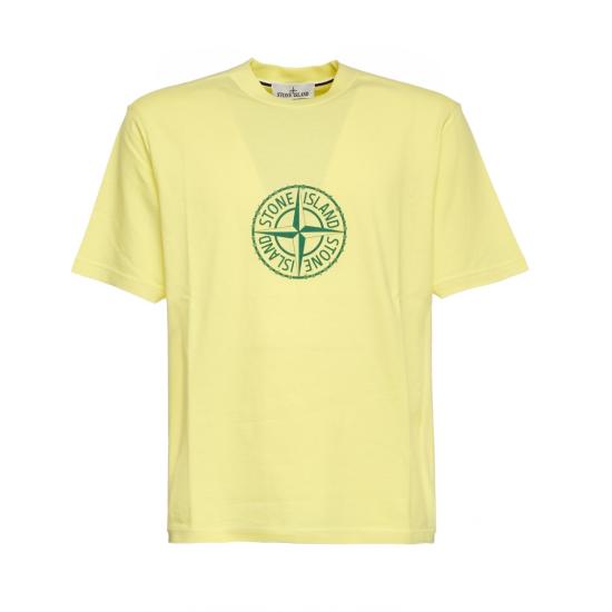 26SS 스톤 아일랜드 반팔 티셔츠 L1S152100001 S0362 Yellow