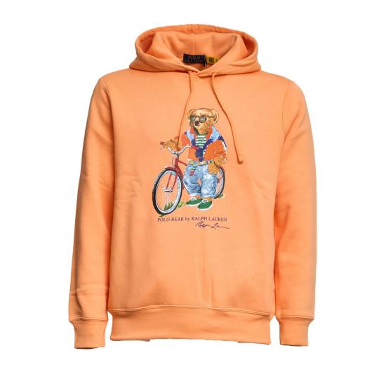 26SS 폴로 랄프로렌 후드 티셔츠 710B14614002 Orange