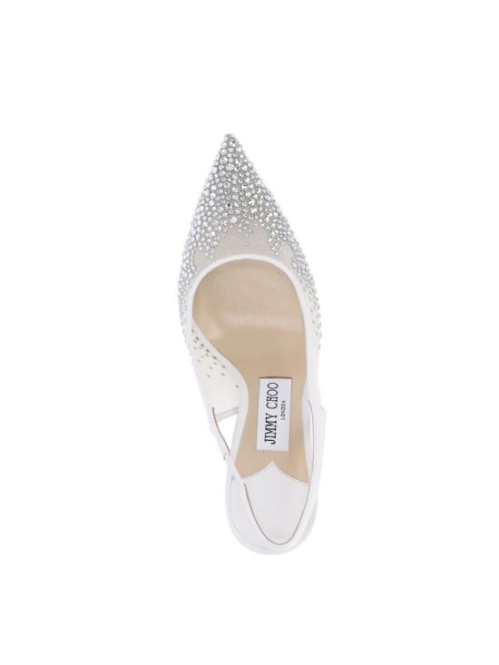 26FW 지미추 힐/펌프스 LOVE SB 85 NYTWHITE CRYSTAL - JIMMY CHOO