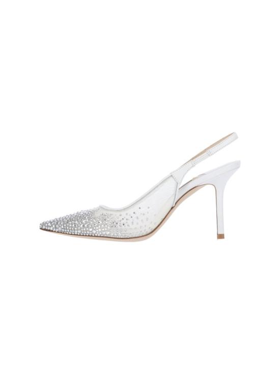 26FW 지미추 힐/펌프스 LOVE SB 85 NYTWHITE CRYSTAL - JIMMY CHOO