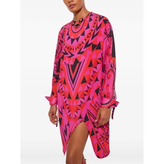 26SS 푸찌 원피스 6HJH01 6H778 042 PINK RED - PUCCI