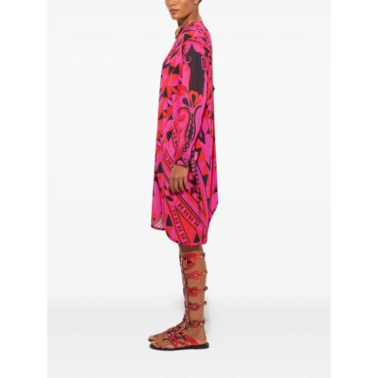 26SS 푸찌 원피스 6HJH01 6H778 042 PINK RED - PUCCI