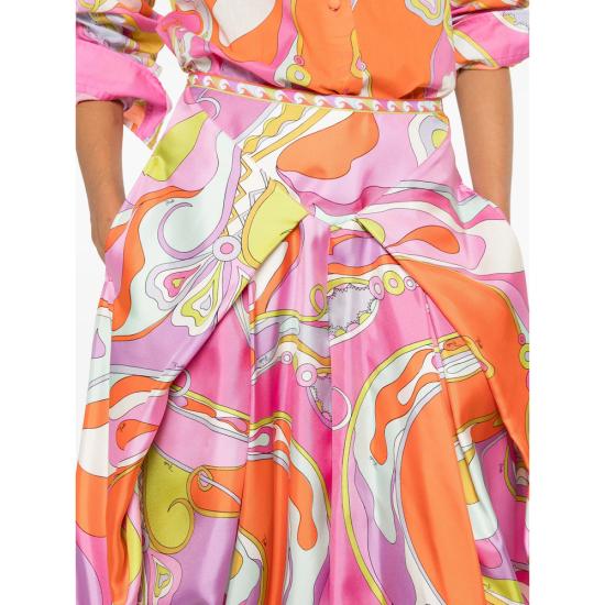 26SS 푸찌 숏팬츠 6HRT09 6H731 027 PINK ORANGE - PUCCI