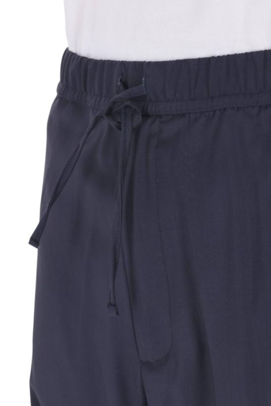 26SS 오피신 제네랄 트레이닝/조거 팬츠 MTLG451DARK NAVY Black - OFFICINE GENERALE