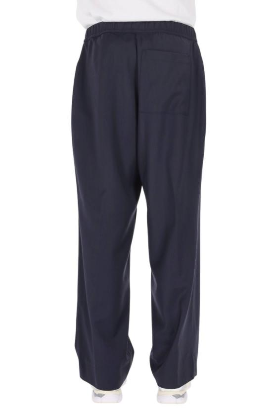 26SS 오피신 제네랄 트레이닝/조거 팬츠 MTLG451DARK NAVY Black - OFFICINE GENERALE