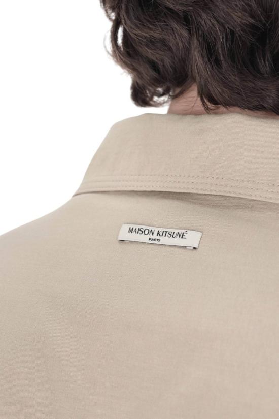 26SS 메종키츠네 자켓 QM02102WW9082TEA LEAF Neutrals - MAISON KITSUNE