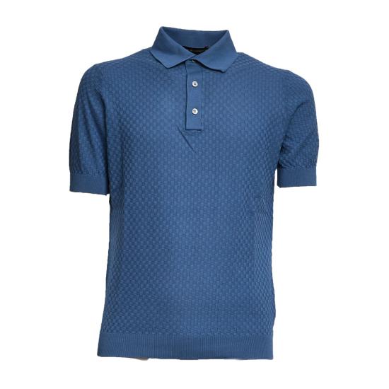 26SS 필리포 드 로렌티스 폴로 티셔츠 PL1MCCR14Q Blue