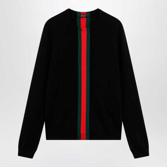 26FW 구찌 긴팔 티셔츠 875161XKFPA Black