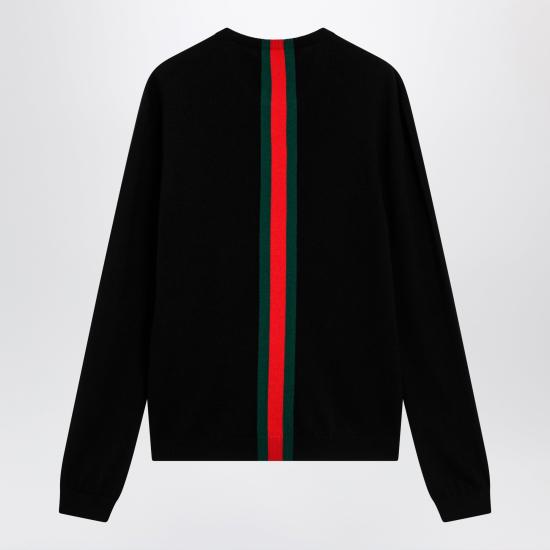 26FW 구찌 긴팔 티셔츠 875161XKFPA Black - GUCCI