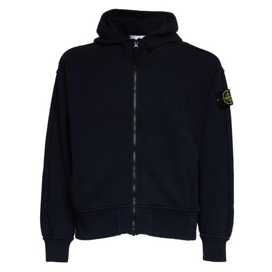 26SS 스톤 아일랜드 후드 티셔츠 L1S156100039 S0051 Black