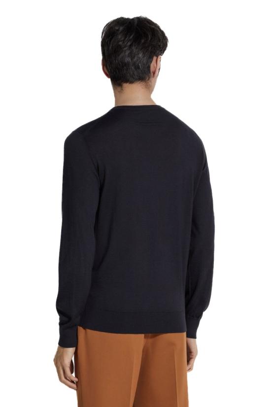 26SS 에르메네질도제냐 니트웨어 E8J00 110B98 Blue - ERMENEGILDO ZEGNA