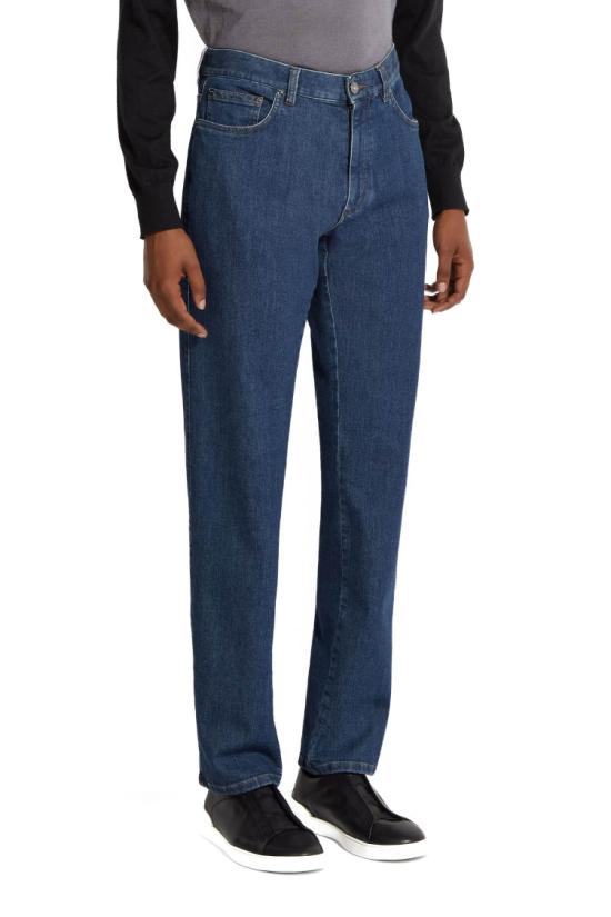 25FW 에르메네질도제냐 데님 E8I70 GAN001 Black - ERMENEGILDO ZEGNA