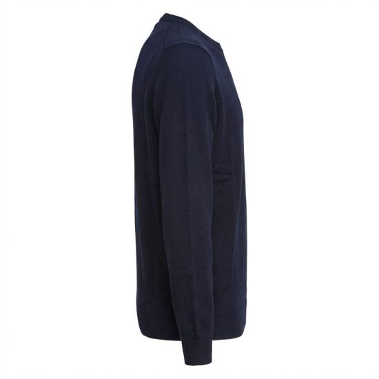 26SS 폴로 랄프로렌 포니 로고 자수 피마 코튼 스웨터 710684957001 Black - POLO RALPH LAUREN