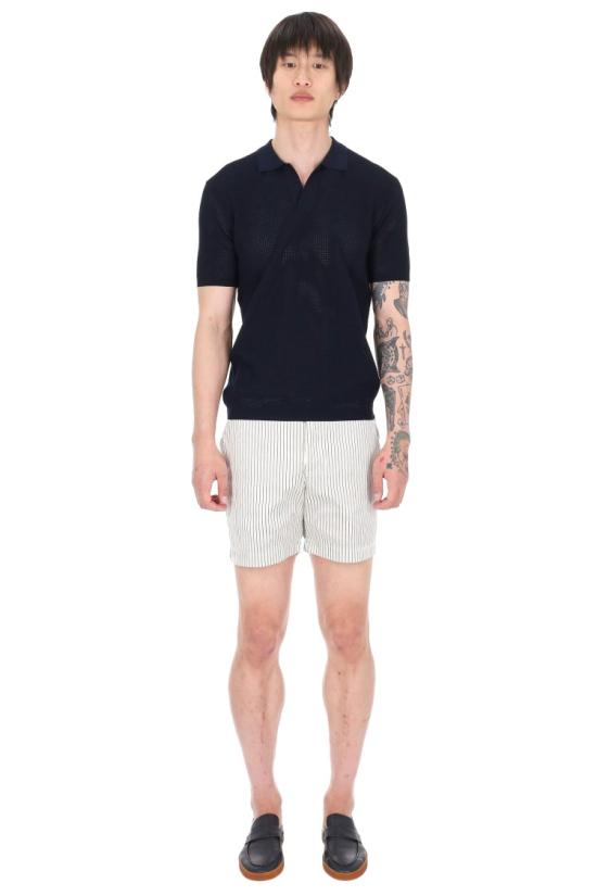 26SS 올레바 브라운 폴로 티셔츠 277989NIGHT IRIS Black - ORLEBAR BROWN