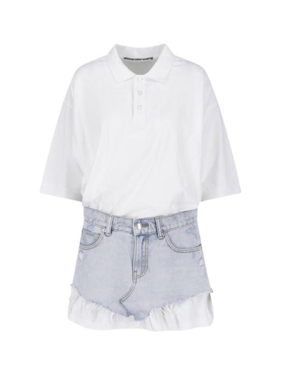 26FW 알렉산더 왕 원피스 4DC3266121494C White