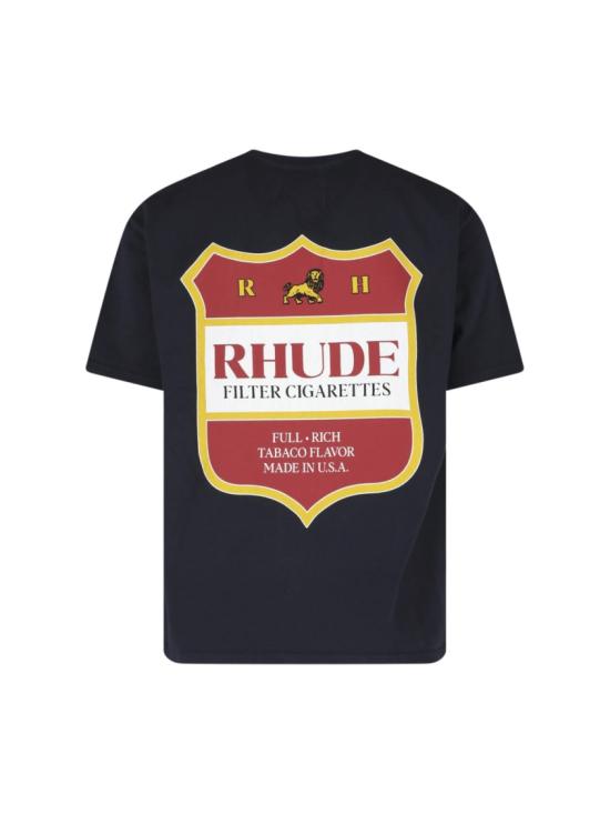 26FW 루드 반팔 티셔츠 RHPF26TT010126499 Black - RHUDE