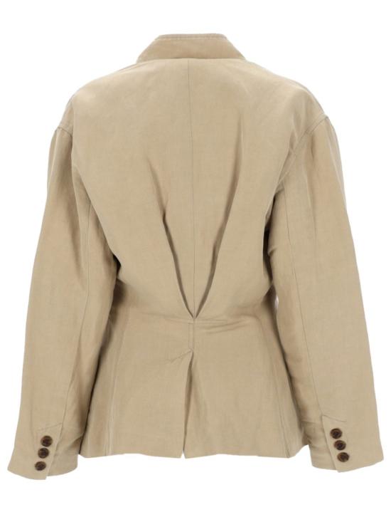 26SS 이자벨마랑 소라야 린넨 재킷 VE0673FA D2F01I90BE Neutrals - ISABEL MARANT