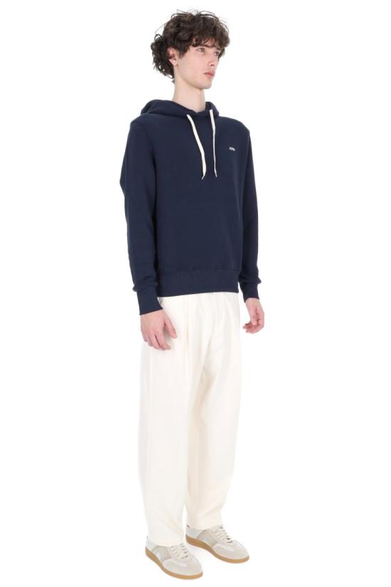 26SS 오트리 로고 후드 티셔츠 HOPM 002BJERSEY BLUE Blue - AUTRY