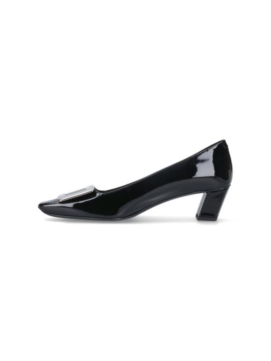 26FW 로저비비에 벨 비비어 펌프스 힐 RVW00600920D1PB999 Black - ROGER VIVIER