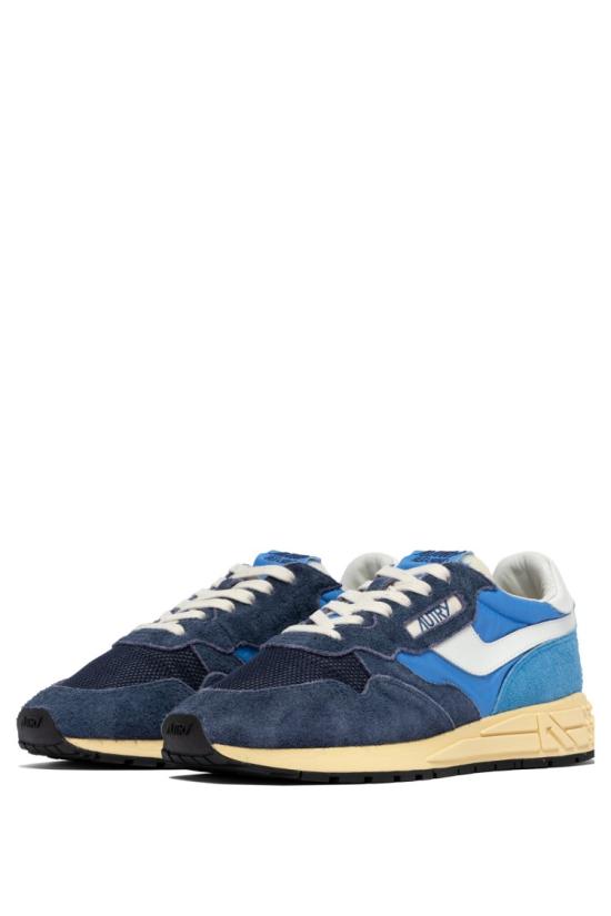 26SS 오트리 릴윈드 로우 나일론 스웨이드 스니커즈 WWLM 3T03DBLUE BLUET - AUTRY