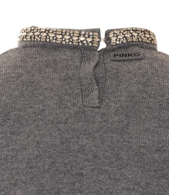 26FW 핑코 스웨터 107274 A3GIII2 Grigio - PINKO