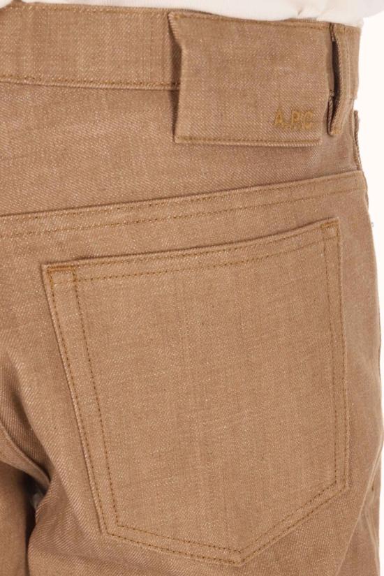 26SS 아페쎄 데님 COHLX H09245CAC MARRON GLACE Neutrals - A.P.C.