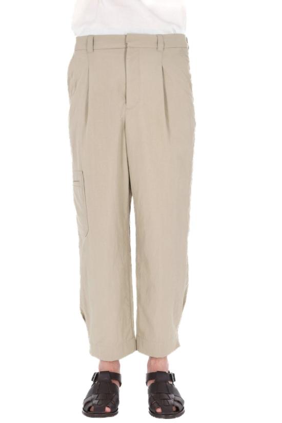 26SS 메종키츠네 스트레이트 팬츠 QM01106WW9082TEA LEAF Neutrals