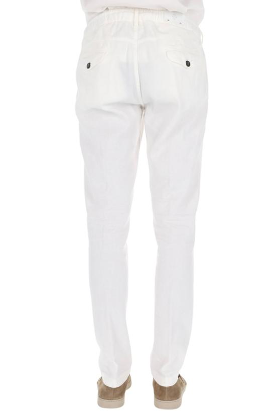 26SS 일레븐티 스트레이트 팬츠 M75PANB21 TET0M00401 White - ELEVENTY