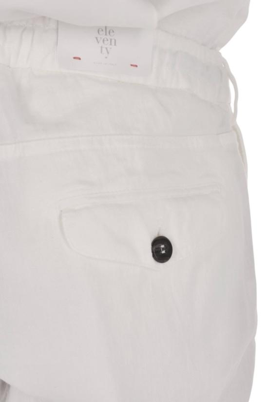 26SS 일레븐티 스트레이트 팬츠 M75PANB21 TET0M00401 White - ELEVENTY