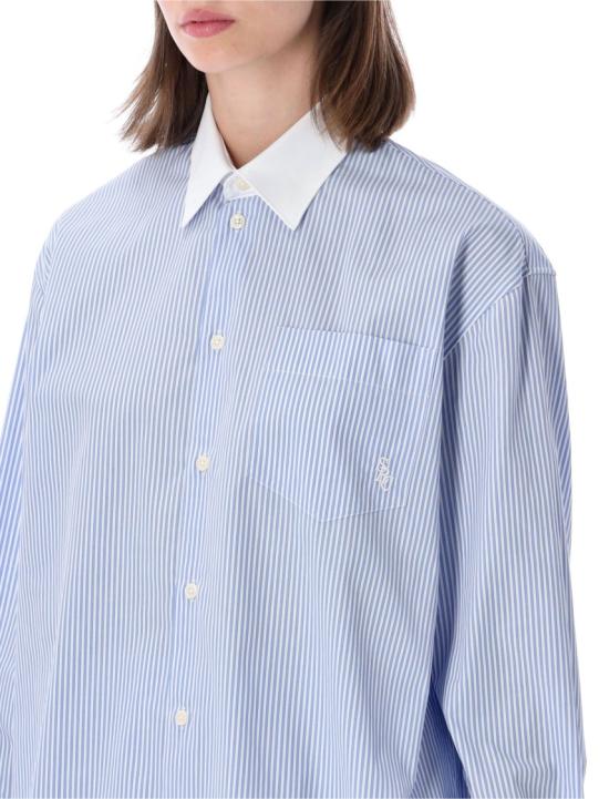 26SS 스포티앤리치 셔츠 SI019710302ST023896 Blue - SPORTY & RICH