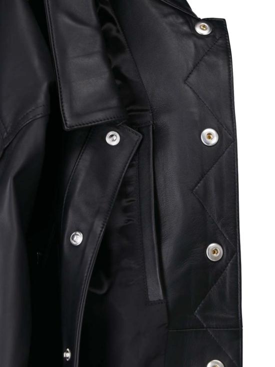 26FW 디스퀘어드2 가죽 자켓 S74AM1571 SY1491900 Black - DSQUARED2