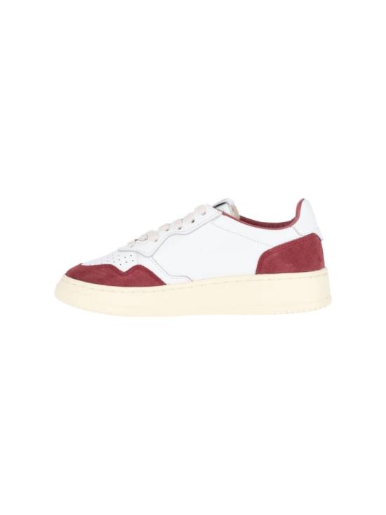 26FW 오트리 메달리스트 로우 레더 스니커즈 AULWFT20 White - AUTRY