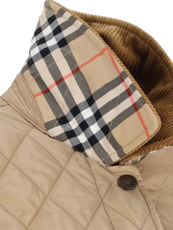 26FW 버버리 퀄티드 나일론 자켓 8107511C1544 Neutrals - BURBERRY
