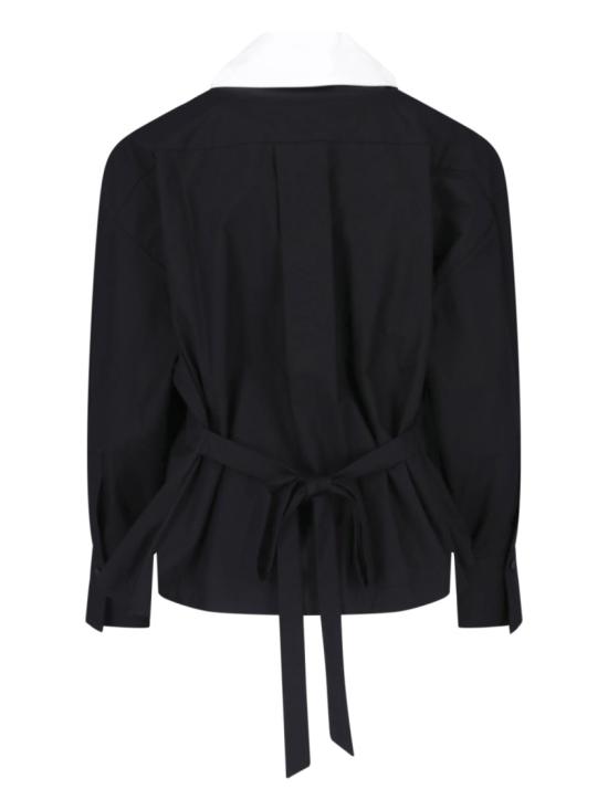 26FW 디 아티코 셔츠 261WCH00051 CCC052AA414 Black - THE ATTICO