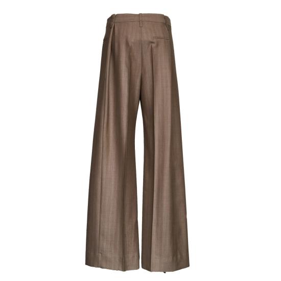 26SS 빅토리아 베컴 수트 팬츠 1226WTR007113A Brown - VICTORIA BECKHAM