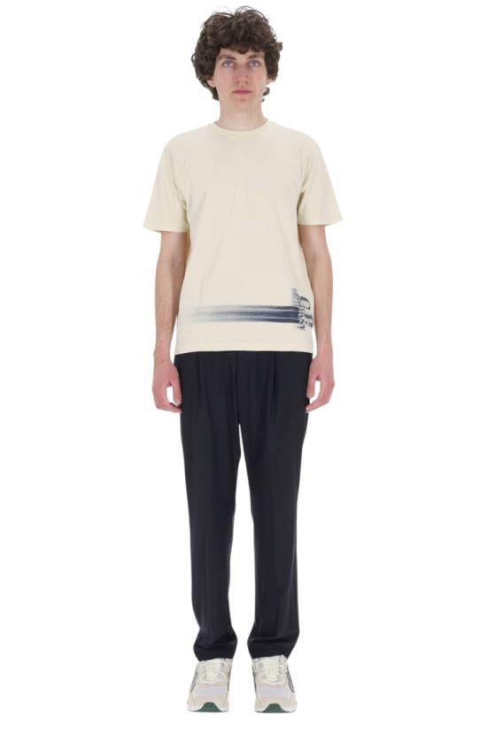 26SS 씨피 컴퍼니 반팔 티셔츠 20CMTS293A 005431G114 Neutrals - C.P. COMPANY
