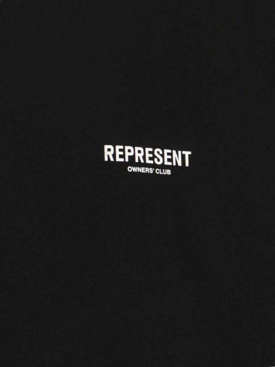 26FW 리프레젠트 후드 티셔츠 OCM41113001 Black - REPRESENT