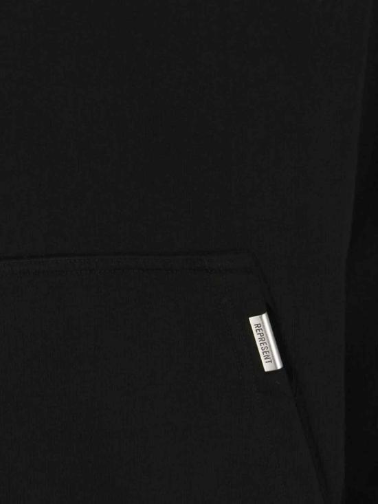 26FW 리프레젠트 후드 티셔츠 OCM41113001 Black - REPRESENT