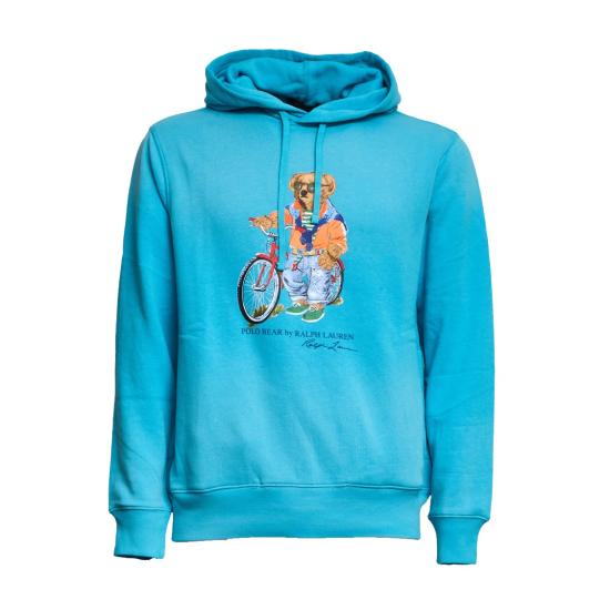 26SS 폴로 랄프로렌 후드 티셔츠 710B14624001 Blue