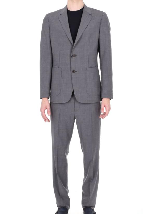 26SS 에르메네질도제냐 수트 322745A3 2XPYGX8R Grey