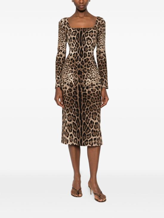 26FW 돌체앤가바나 미디 원피스 F6TYGT FSRKIHY13M - DOLCE & GABBANA