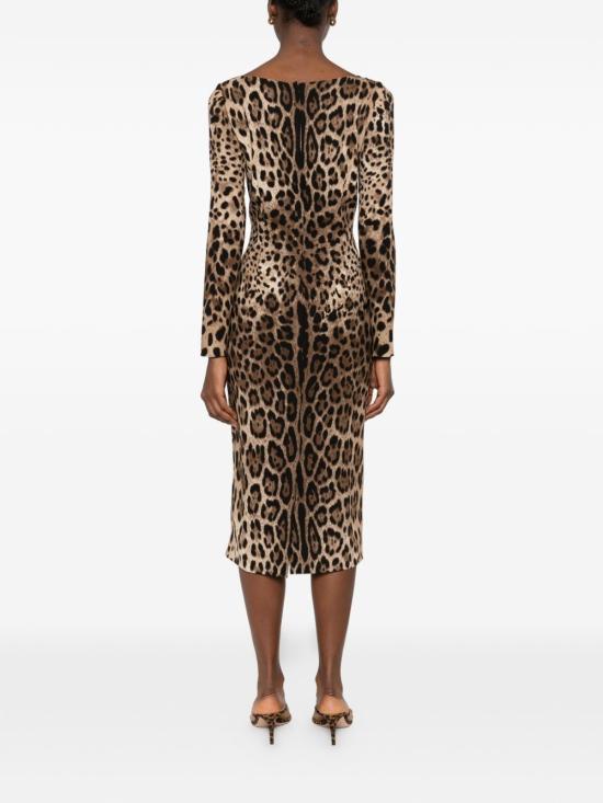 26FW 돌체앤가바나 미디 원피스 F6TYGT FSRKIHY13M - DOLCE & GABBANA