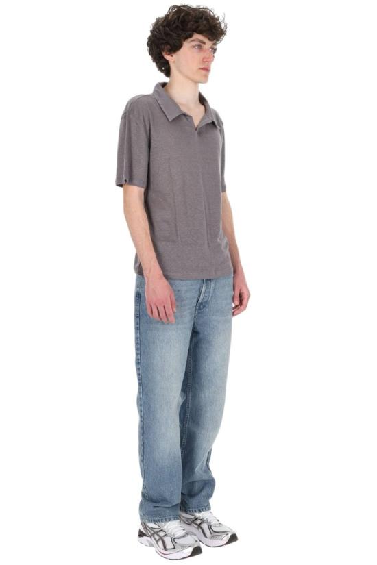 26SS 오피신 제네랄 폴로 티셔츠 MTEE214SMOKED PEARL Neutrals - OFFICINE GENERALE