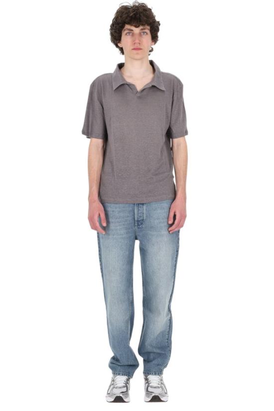 26SS 오피신 제네랄 폴로 티셔츠 MTEE214SMOKED PEARL Neutrals - OFFICINE GENERALE