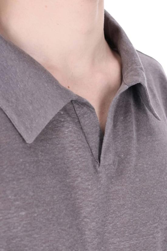 26SS 오피신 제네랄 폴로 티셔츠 MTEE214SMOKED PEARL Neutrals - OFFICINE GENERALE