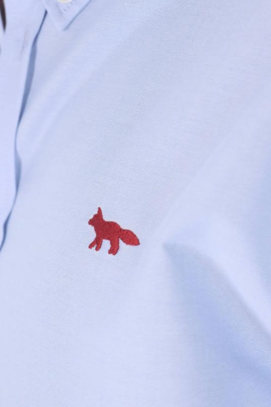 26SS 메종키츠네 셔츠 QM00425WC5081PURE BLUE - MAISON KITSUNE