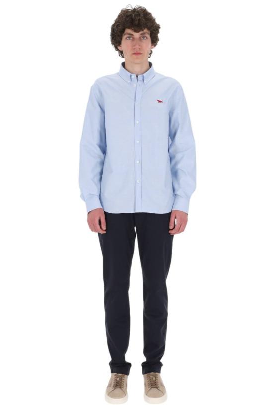 26SS 메종키츠네 셔츠 QM00425WC5081PURE BLUE - MAISON KITSUNE