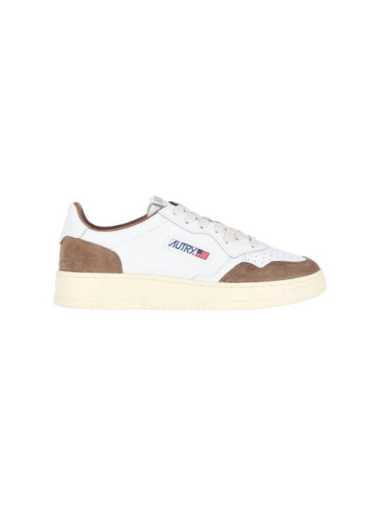 26FW 오트리 메달리스트 로우 스니커즈 AULMFT17 White