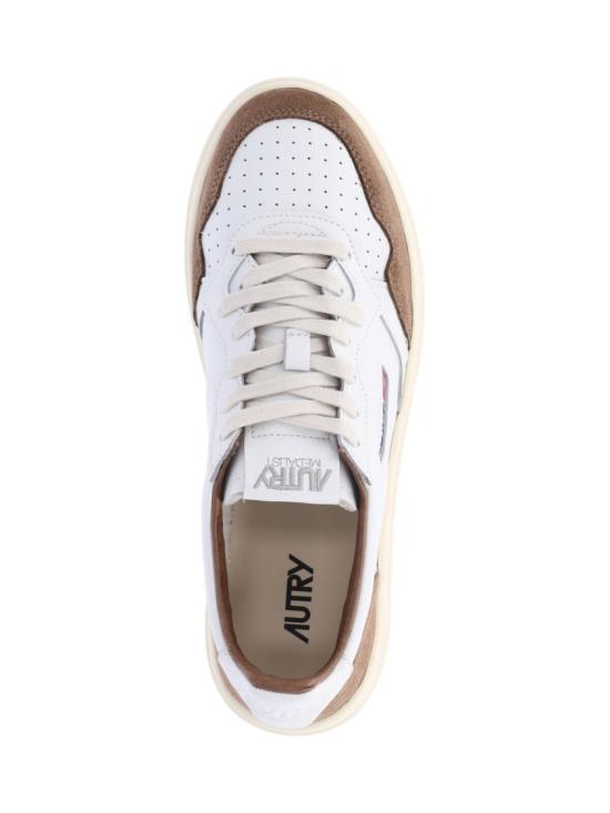 26FW 오트리 메달리스트 로우 스니커즈 AULMFT17 White - AUTRY